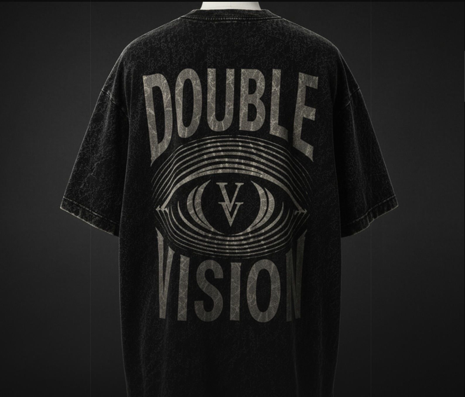 DOUBLE VISION Oversized Tee